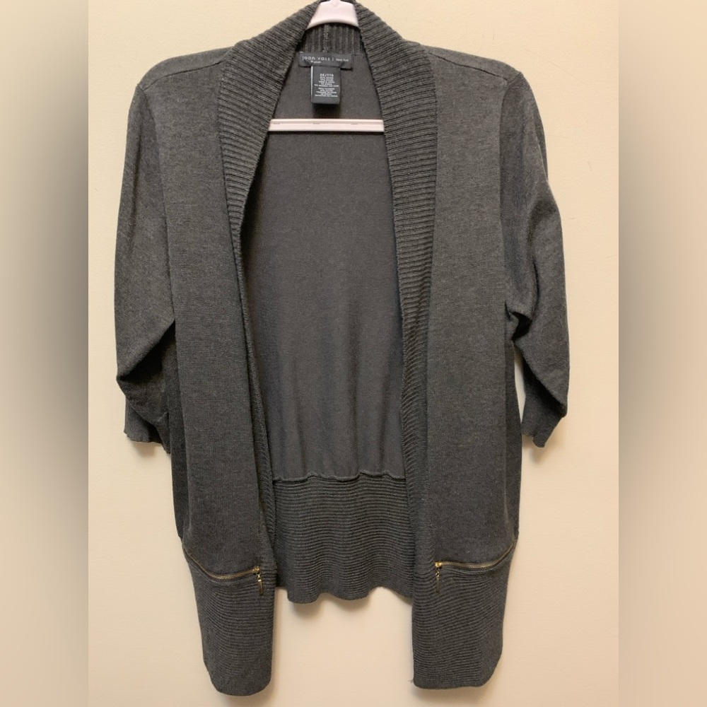 Anthropologie JOAN VASS Open Cardigan